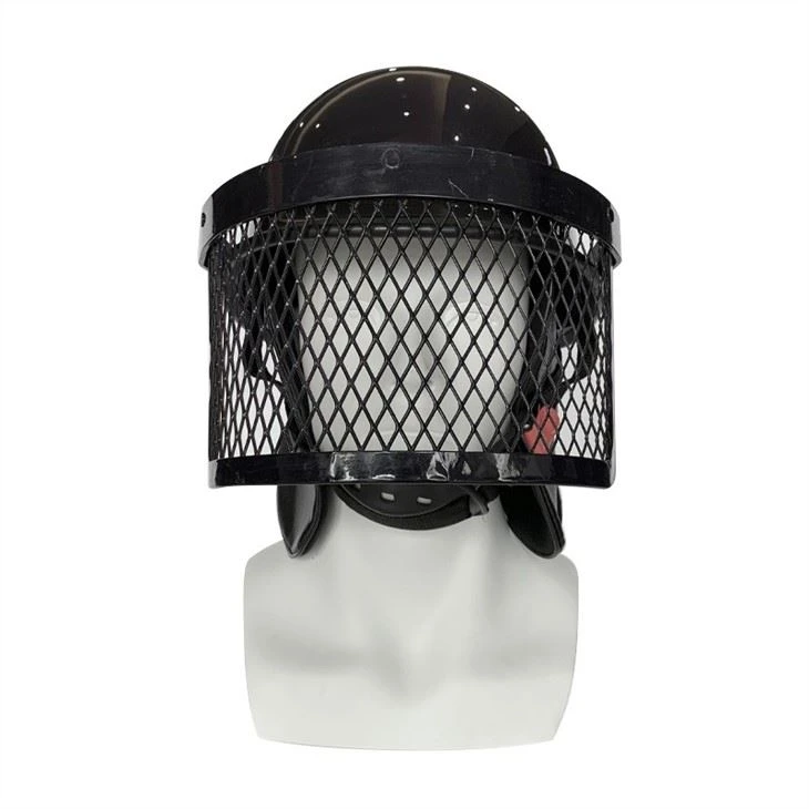 Military Nepal Style Anti Riot Helmet With Steel Mask